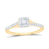 1/4CTW-DIA CN PROMISE RING